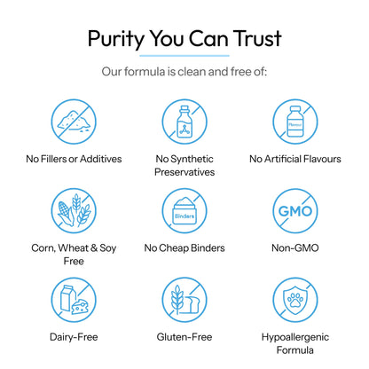 Purity you can trust - clean formula