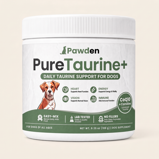 Pawden PureTaurine+ tub - daily taurine support for dogs
