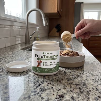 Mixing PureTaurine+ into dog food